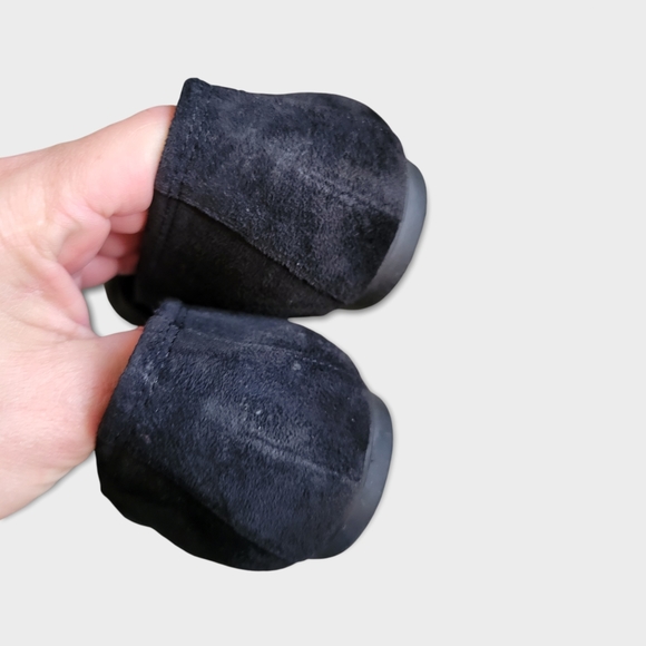 Sonoma swanky black suede mary jane flats size 9 - Picture 4 of 6